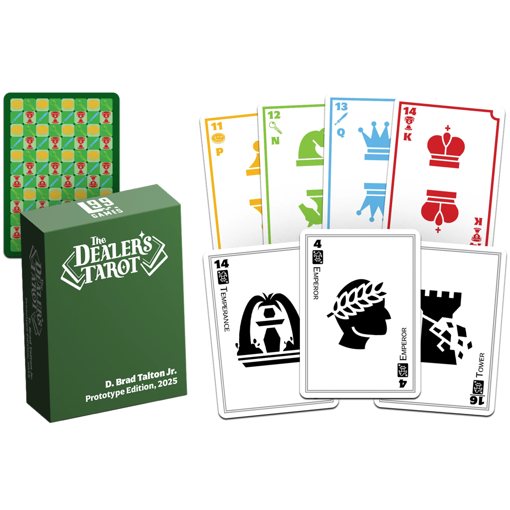 Dealer's Tarot: Prototype Deck (Preorder)
