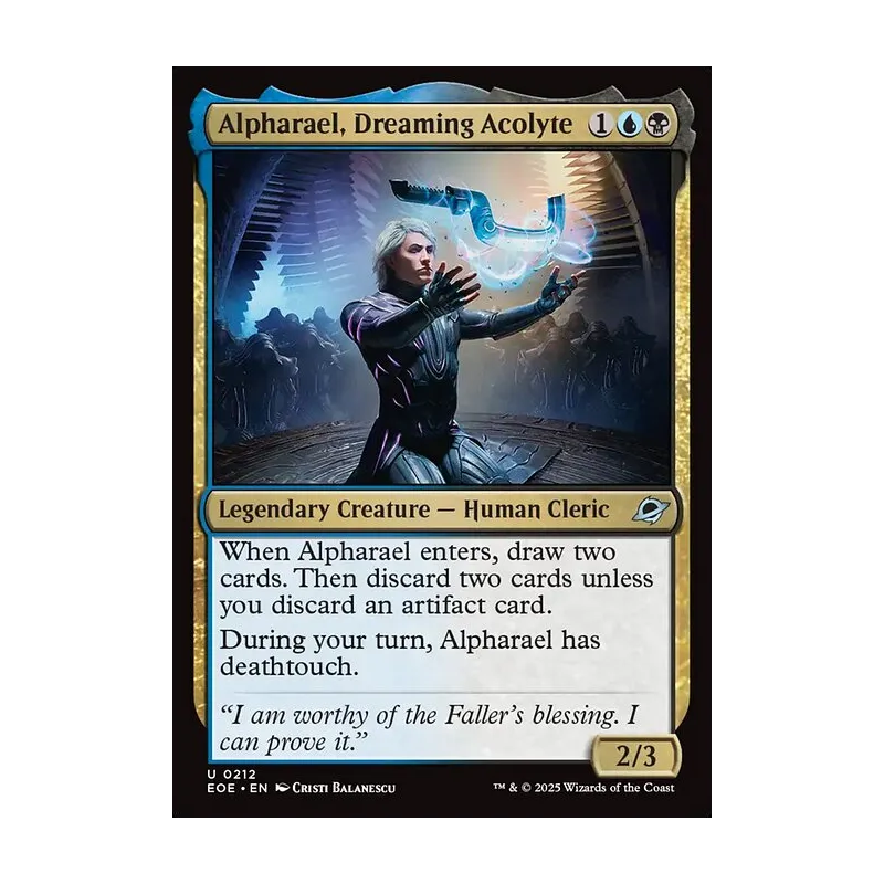 Alpharael, Dreaming Acolyte - Edge of Eternities (Near Mint)