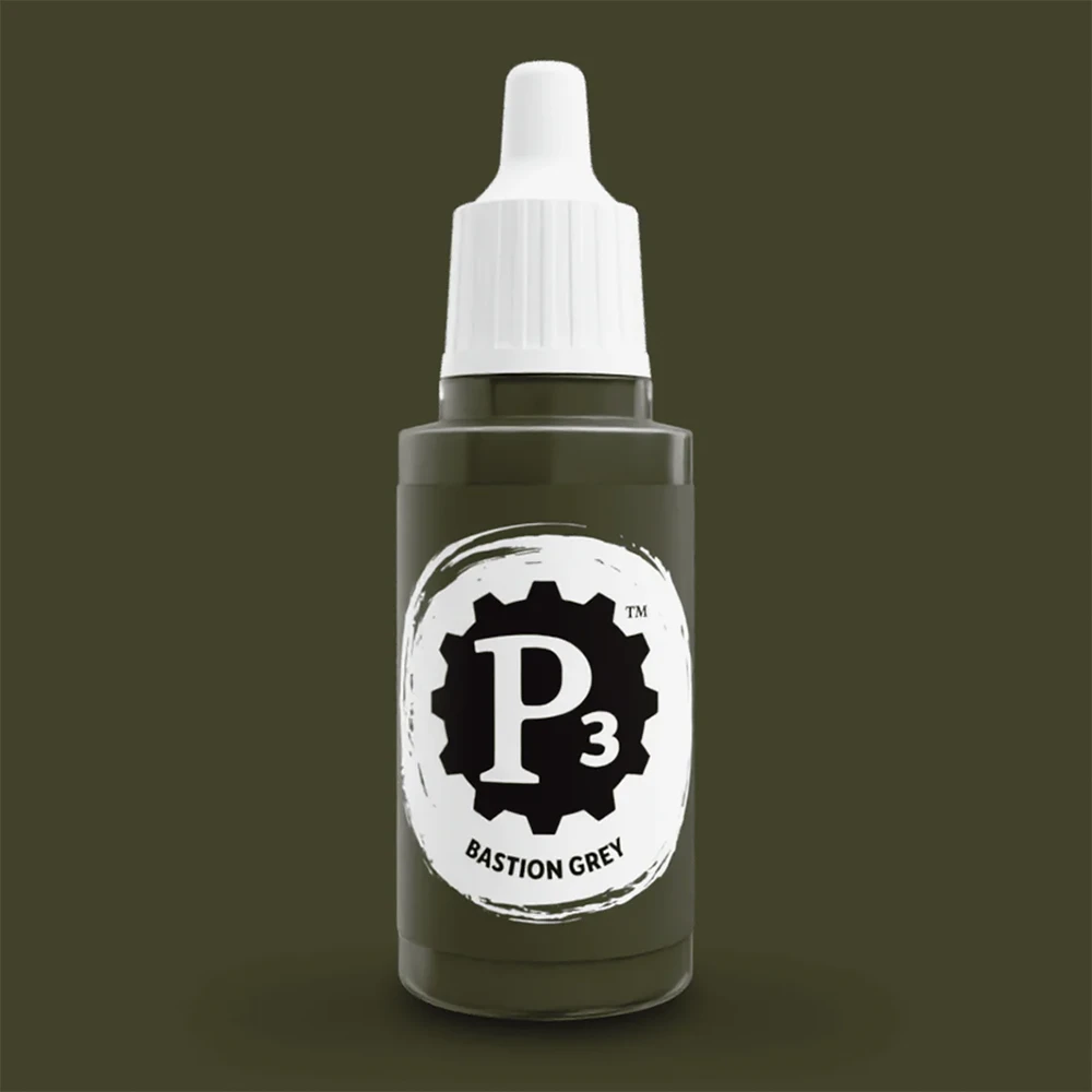 P3 Paint: Bastion Grey (18ml) (New Arrival)