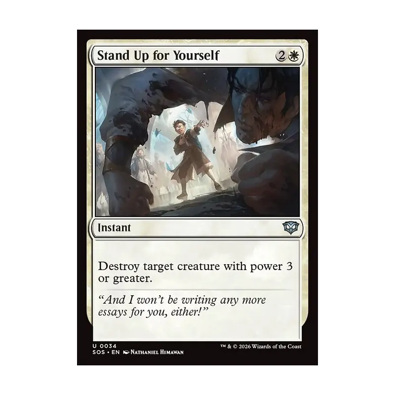 Stand Up for Yourself - Secrets of Strixhaven (Near Mint)