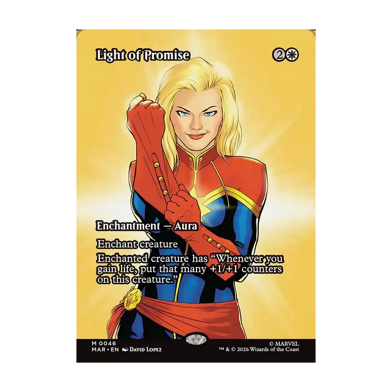 Light of Promise (Borderless) - Marvel Universe (Near Mint)