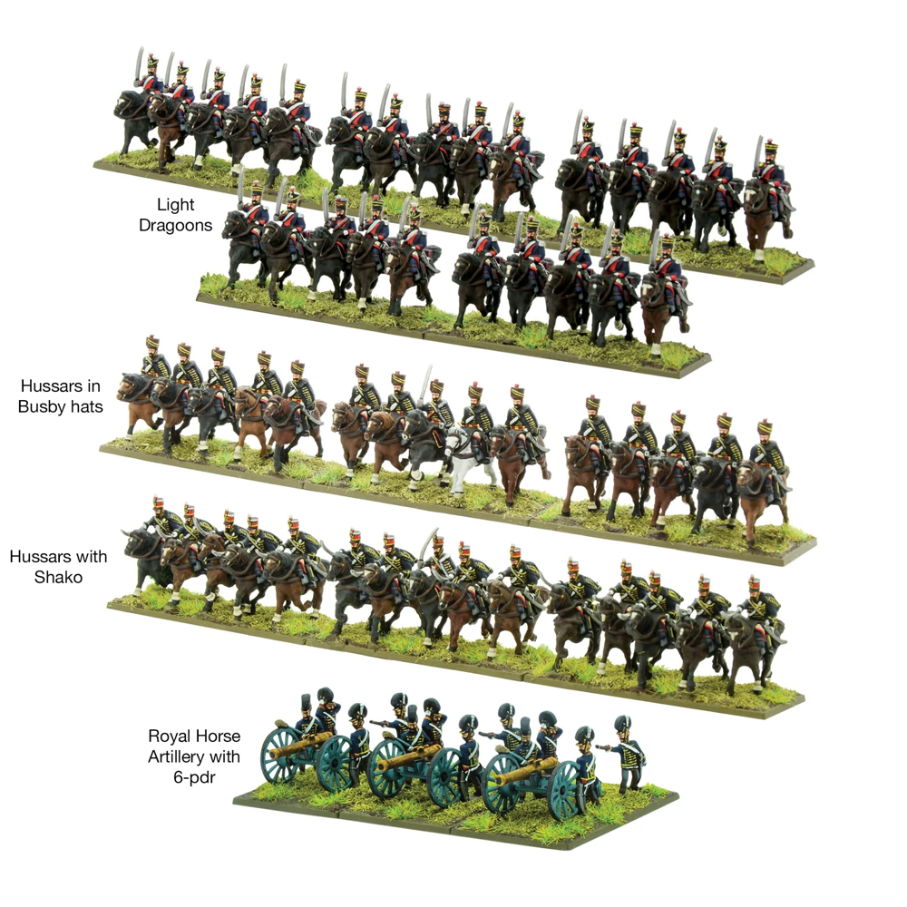 Black Powder Epic Battles: Waterloo - British Light Cavalry Brigade