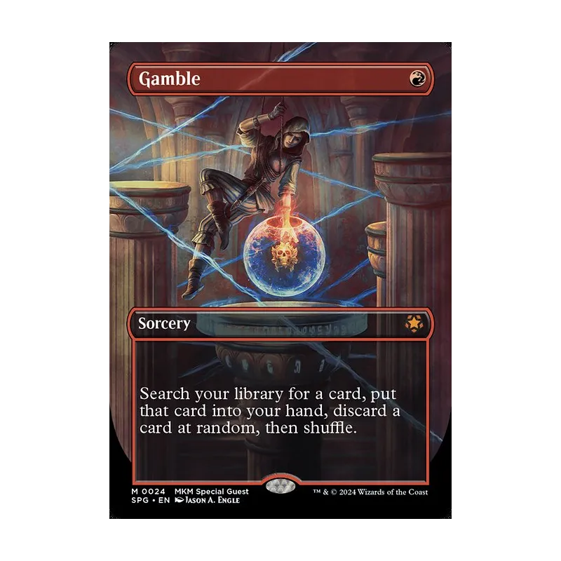 Gamble (Borderless) - Special Guests (Near Mint)
