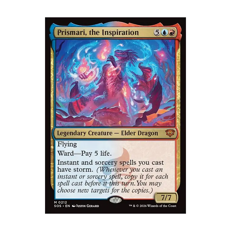 Prismari, the Inspiration - Secrets of Strixhaven (Near Mint)