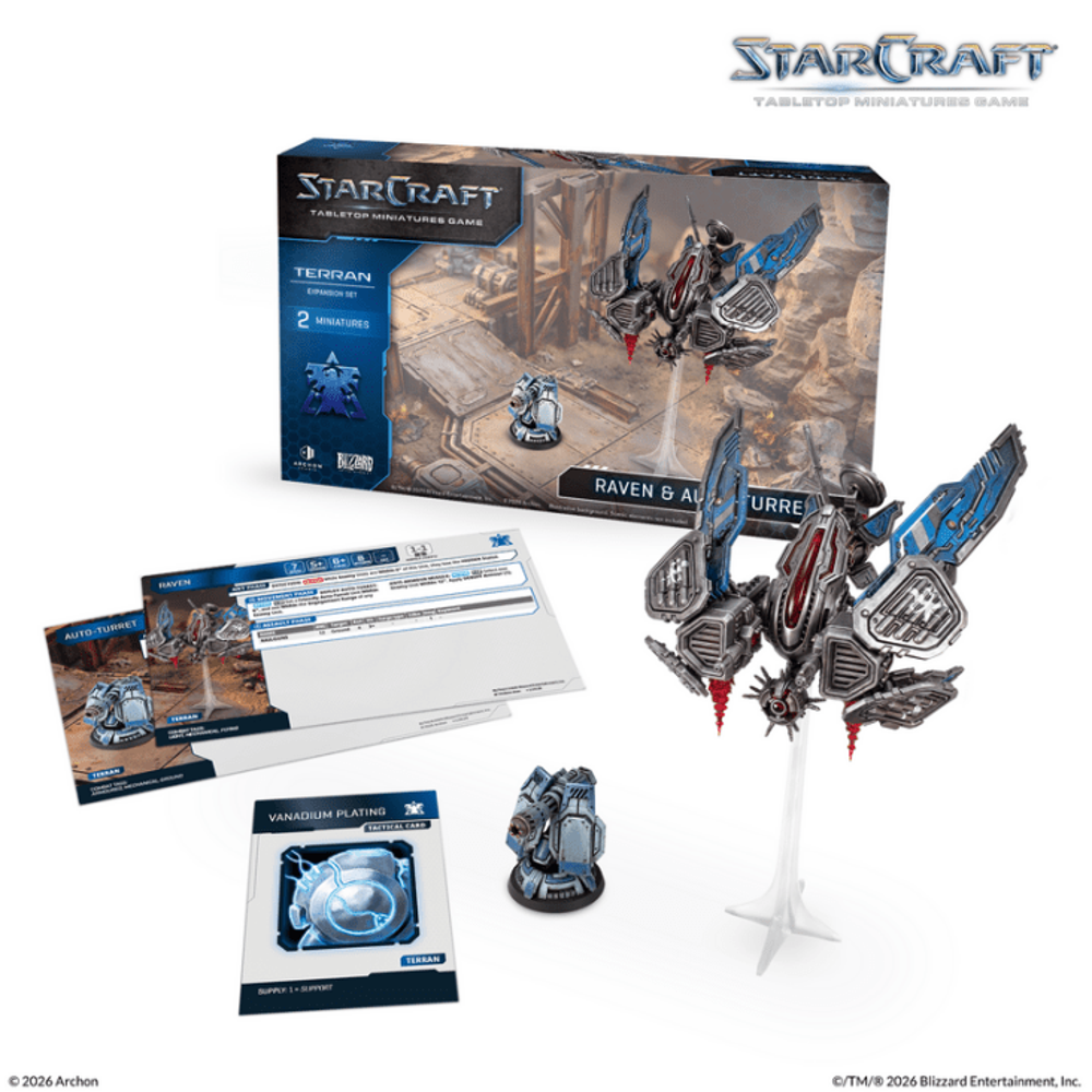 Starcraft: Terran Expansion Set - Raven & Auto-Turret (Preorder)
