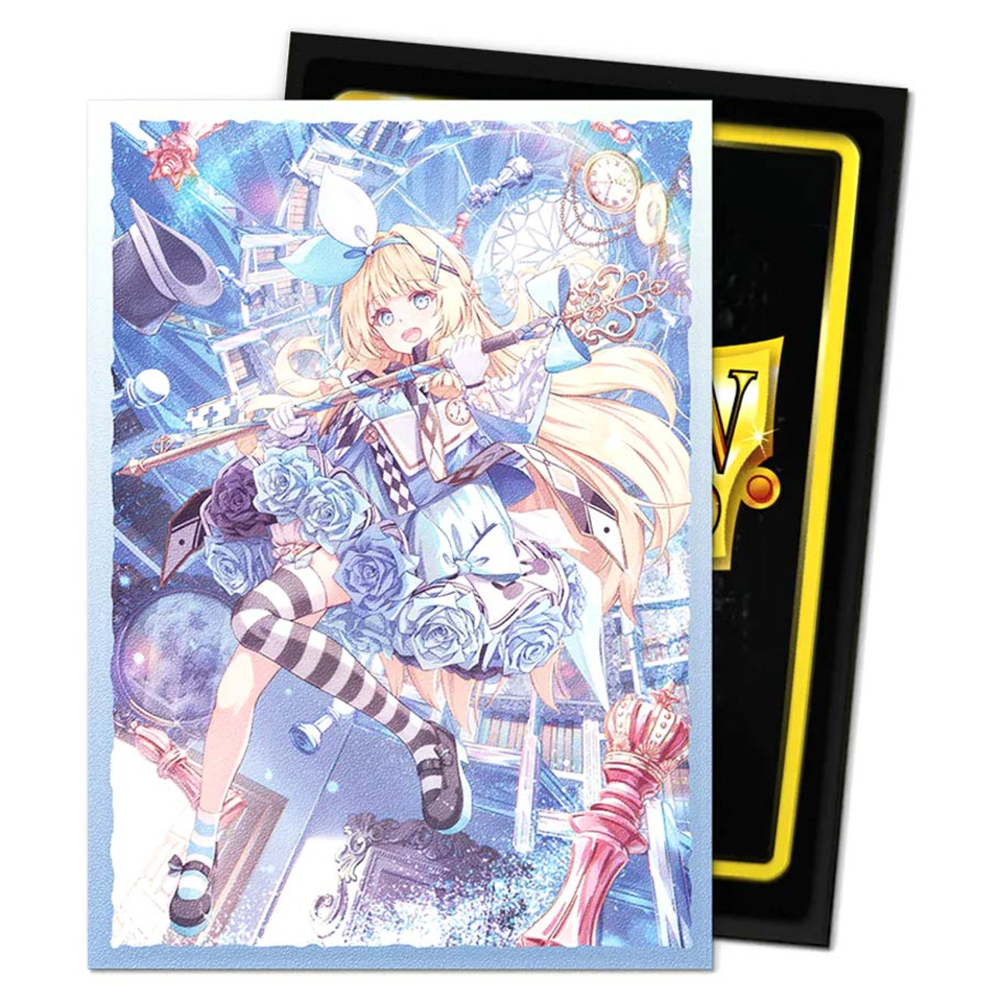Grand Archive Sleeves: Matte Dual - Alice, Golden Queen Grand Archive Sleeves: Matte Dual - Alice, Golden Queen