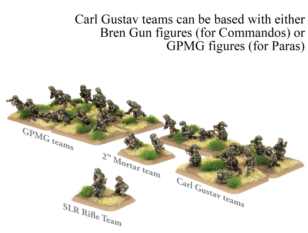 WWIII Team Yankee: British - Commando / Parachute Troop (Preorder)