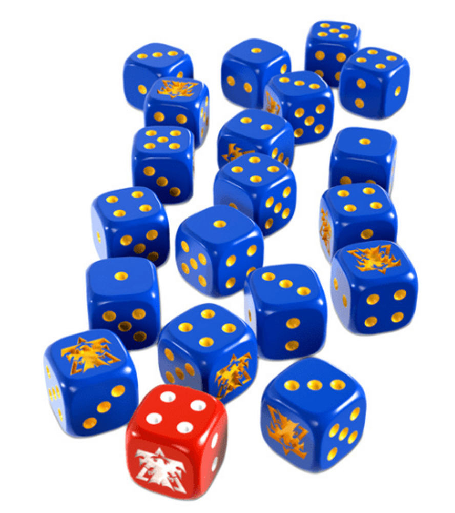 Starcraft: Terran Custom Dice Set (Preorder)