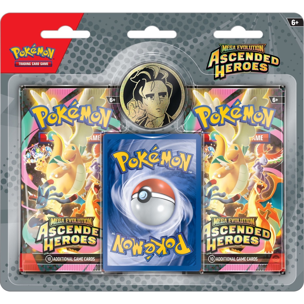 Pokemon TCG: Ascended Heroes - 2-Pack Blister (Larry) (Preorder)