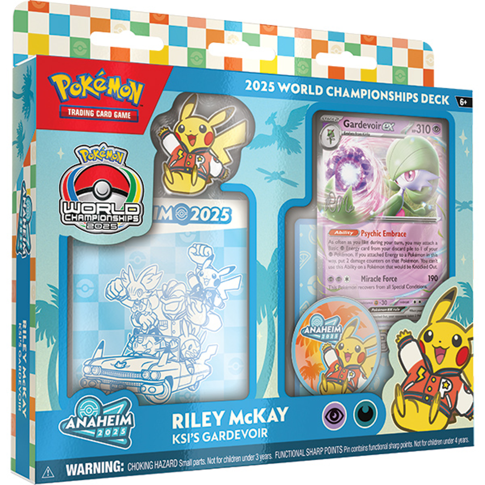 Pokemon TCG: 2025 World Championship Deck - Ksi's Gardevoir (Riley McKay) (Preorder)
