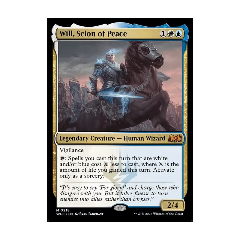 Will, Scion of Peace - Wilds of Eldraine (Near Mint)