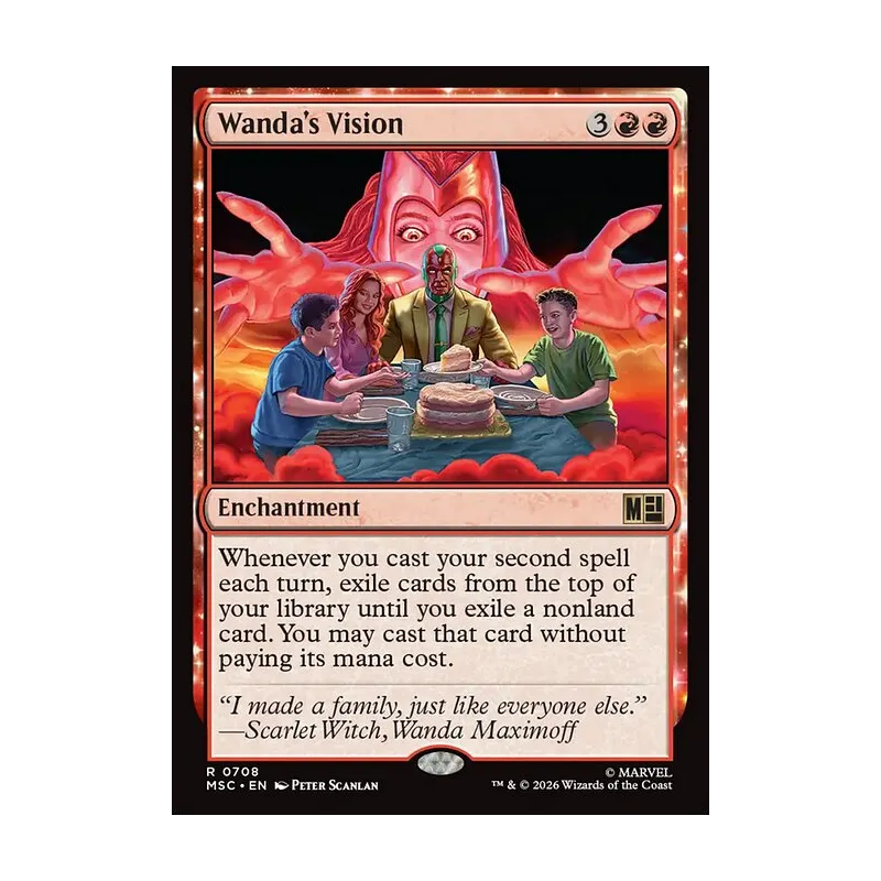 Wanda's Vision - Marvel Super Heroes Commander (Near Mint)