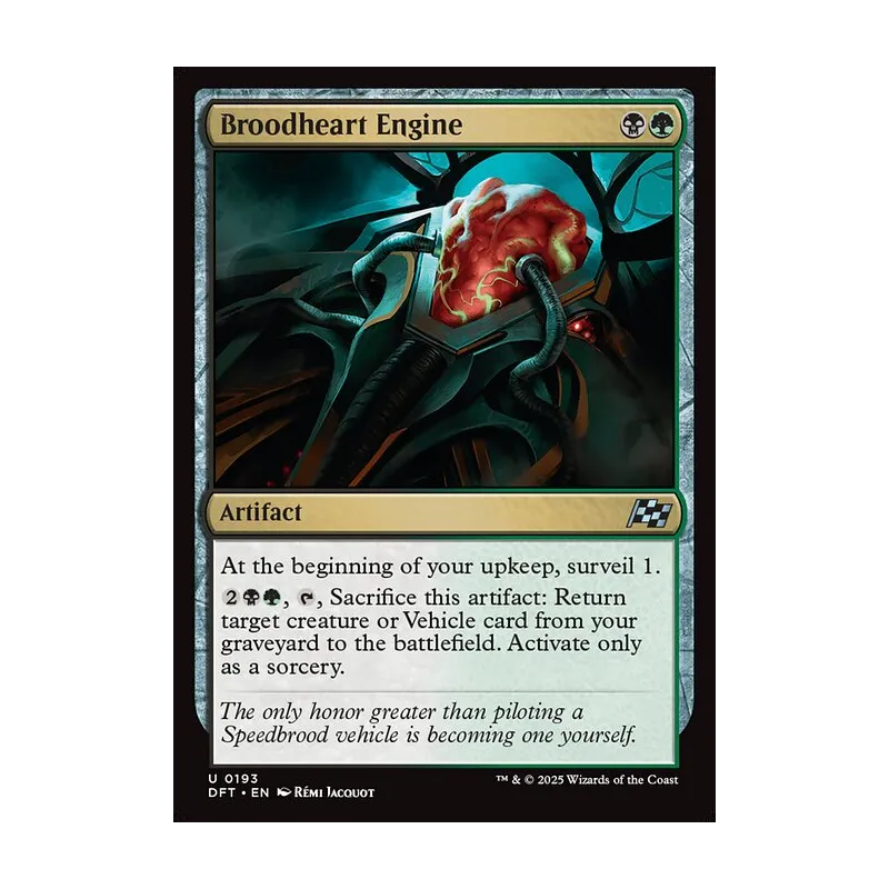 Broodheart Engine - Aetherdrift (Near Mint)