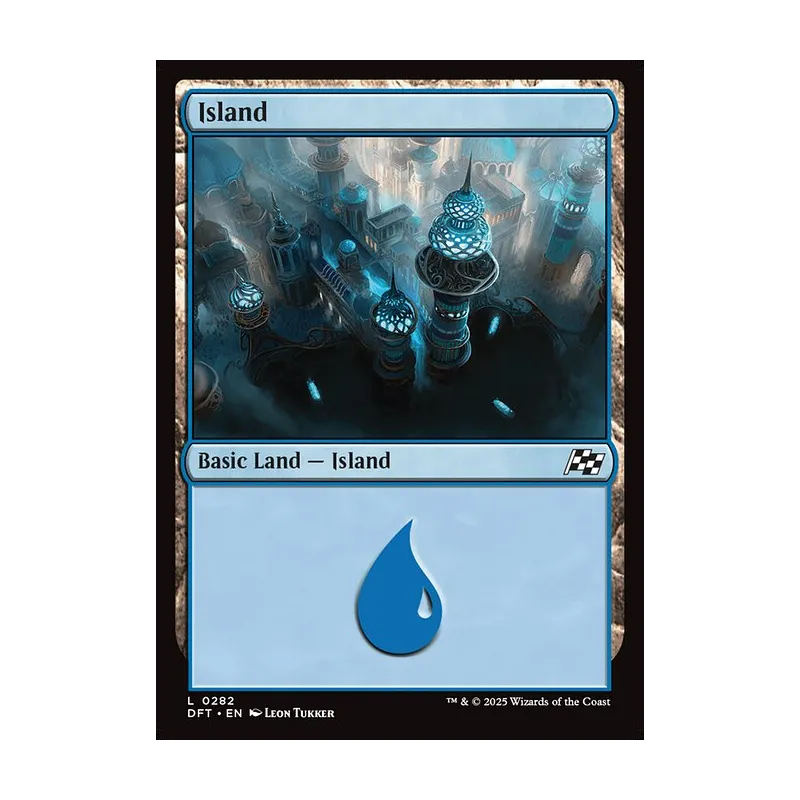 Island | Aetherdrift MTG
