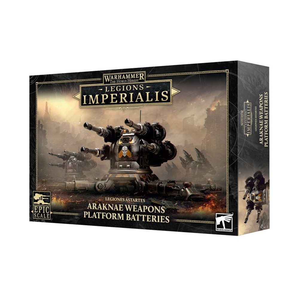 Legions Imperialis: Legiones Astartes - Araknae Weapons Platform Batteries (Preorder)