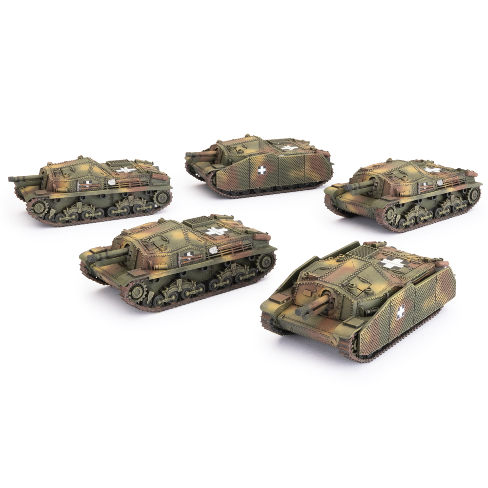 Flames of War WW2: Hungarian - Zrinyi Assault Gun Platoon