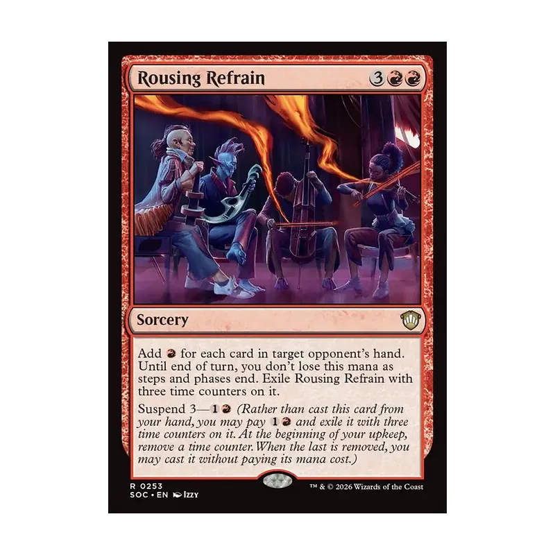 Rousing Refrain - Secrets of Strixhaven Commander (Near Mint)