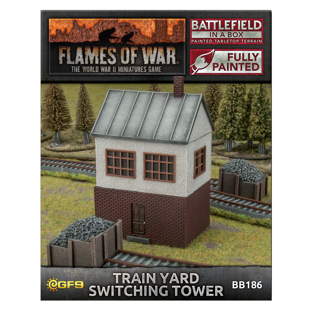 Battlefield in a Box: Flames of War - Train Yard Switching Tower (New Arrival)