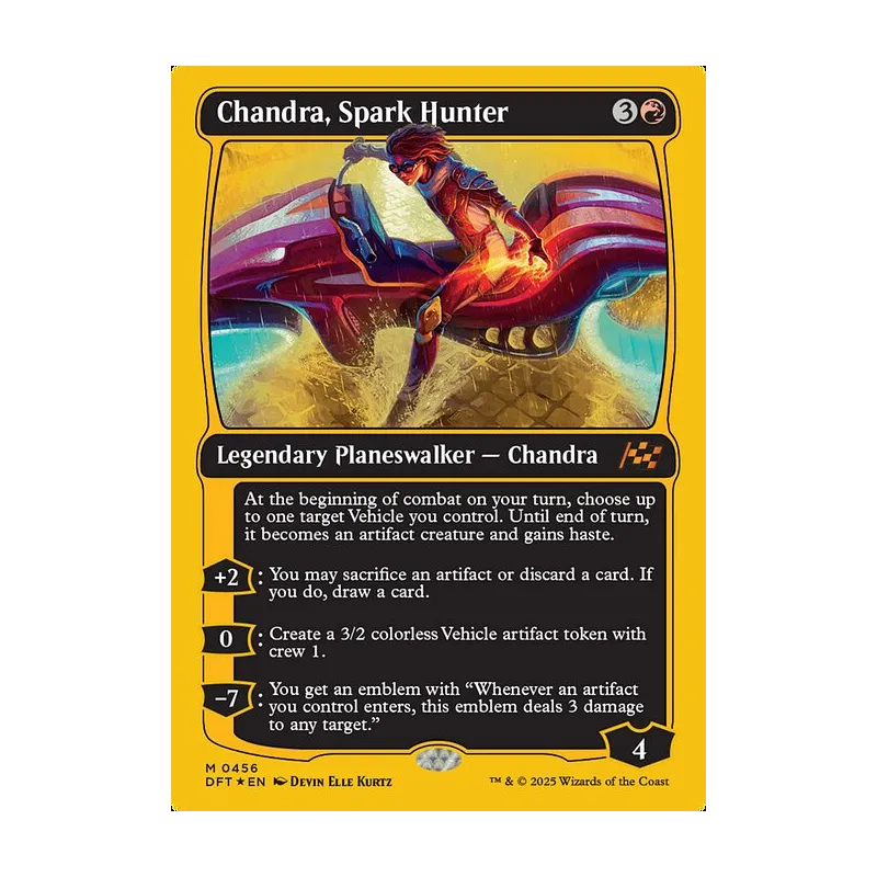 Chandra, Spark Hunter (First-Place Foil) - Aetherdrift (Foil Near Mint)
