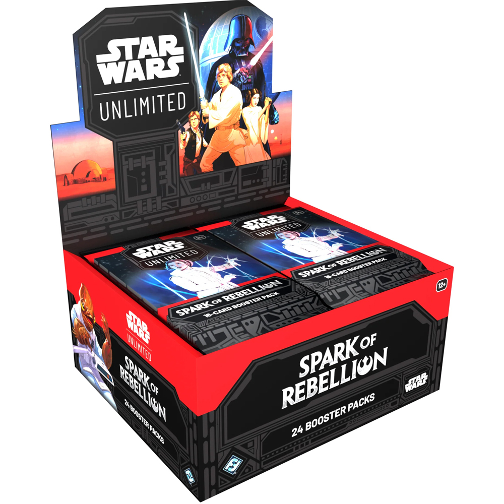 Star Wars Unlimited TCG: Spark of Rebellion - Booster Box (24) Star Wars Unlimited TCG: Spark of Rebellion - Booster Box (24)