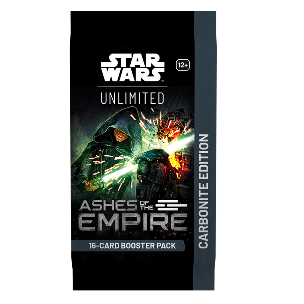 Star Wars Unlimited TCG: Ashes of the Empire - Carbonite Edition Booster Pack (Preorder)
