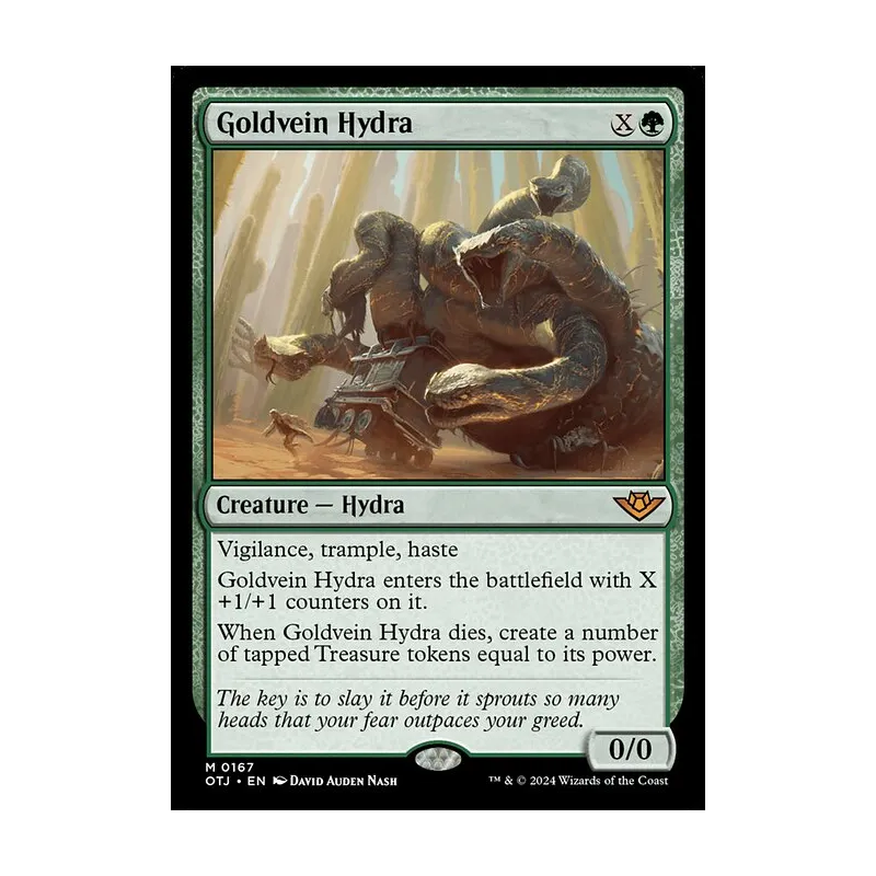 Goldvein Hydra - Outlaws of Thunder Junction (Near Mint)