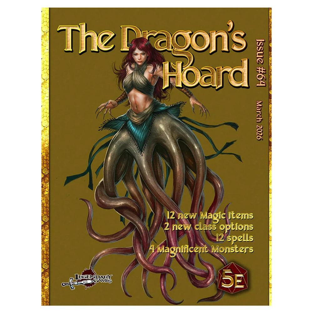 The Dragon's Hoard #64 (D&D 5E Compatible) (Preorder)