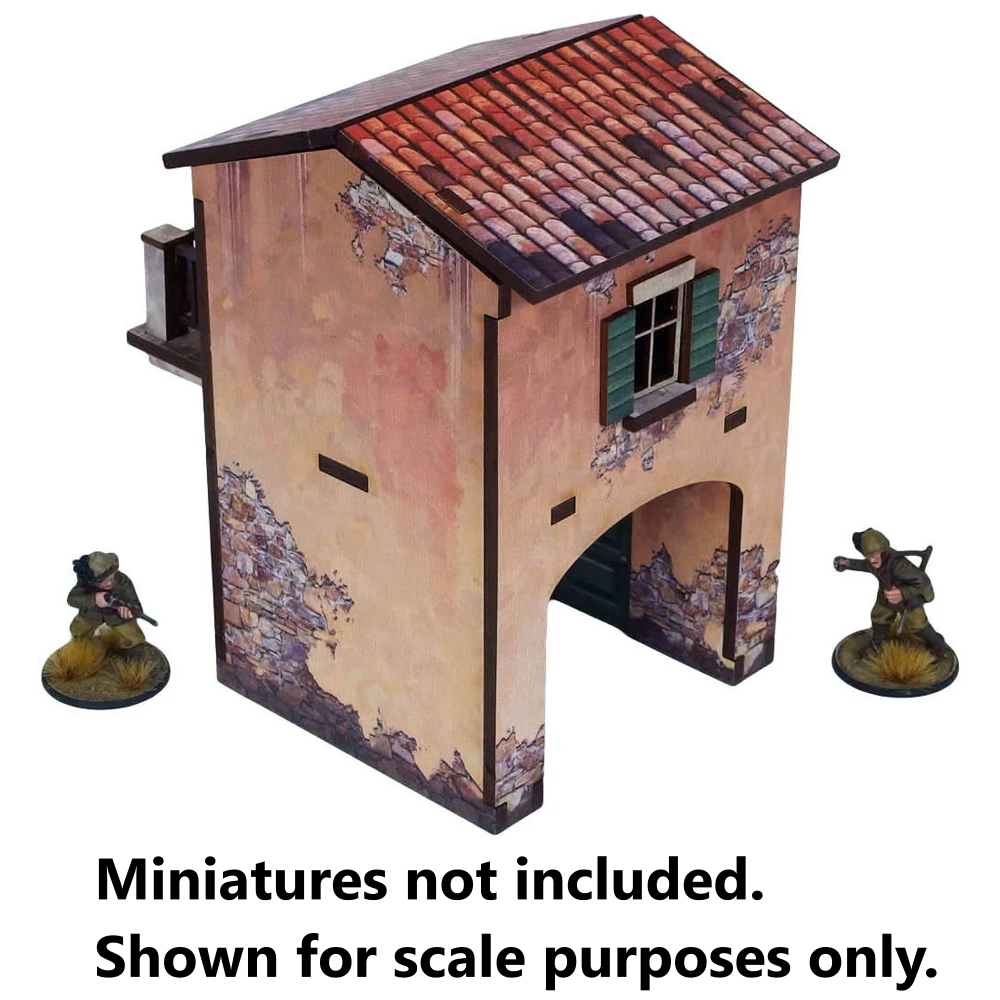 Bolt Action: Pre-Painted WW2 Italy - Gate Balcony