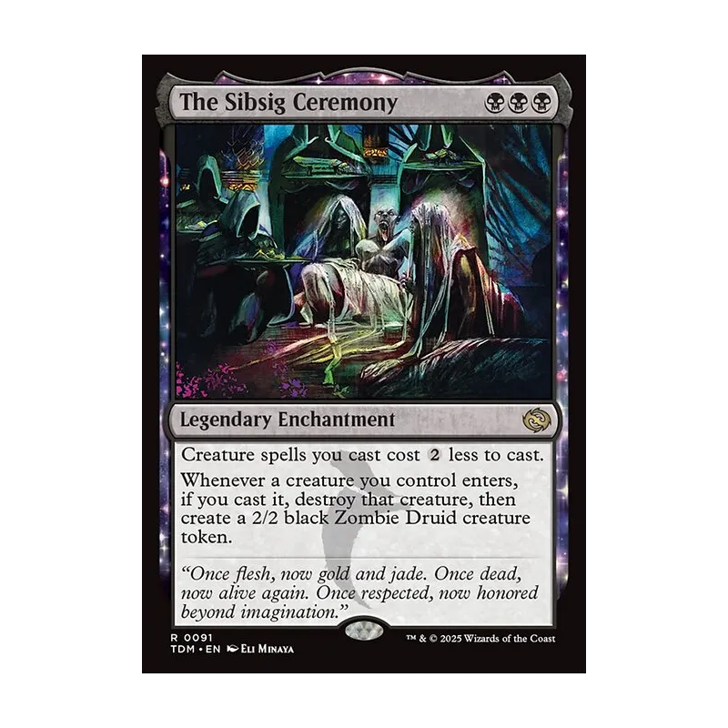 The Sibsig Ceremony - Tarkir: Dragonstorm (Near Mint)