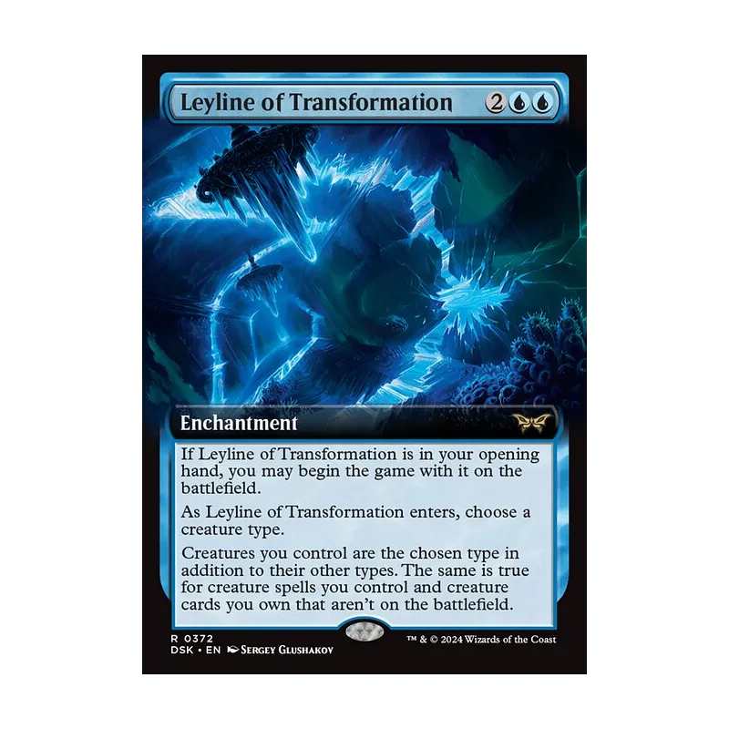 Leyline of Transformation (Extended Art) - Duskmourn: House of Horror (Near Mint)