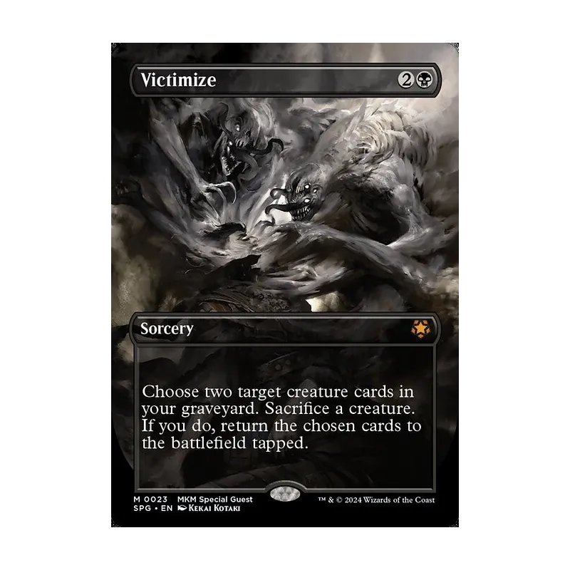 Victimize (Borderless) - Special Guests (Near Mint)