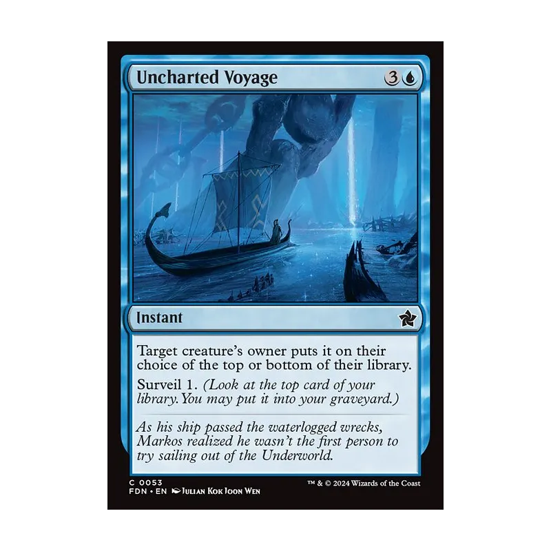 Uncharted Voyage - Foundations (Near Mint)