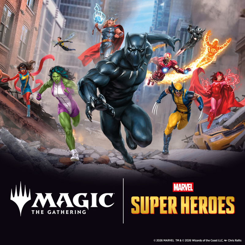 MTG Marvel Super Heroes Prerelease In-Store Event Entry (Cave Springs) - Friday 6/19