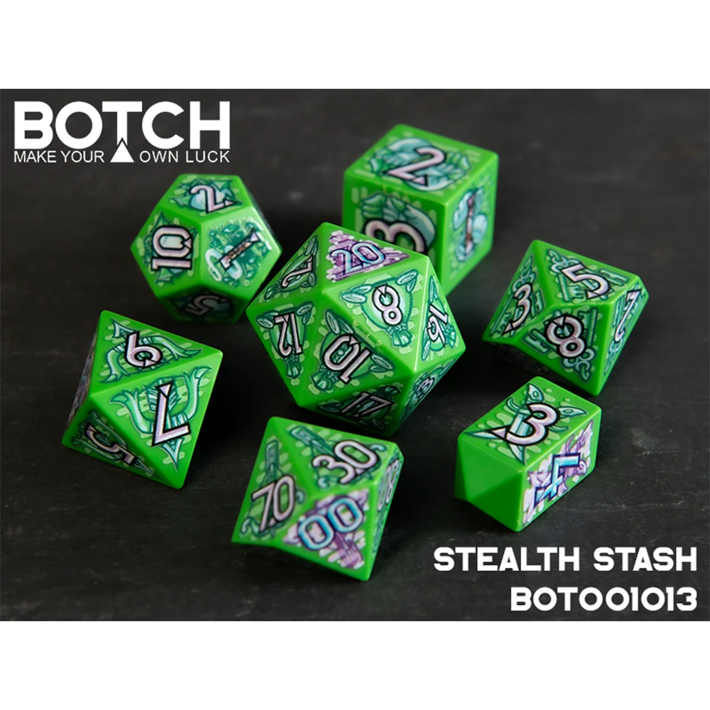 Botch Dice Set: Stealth Stash (7) (Preorder)