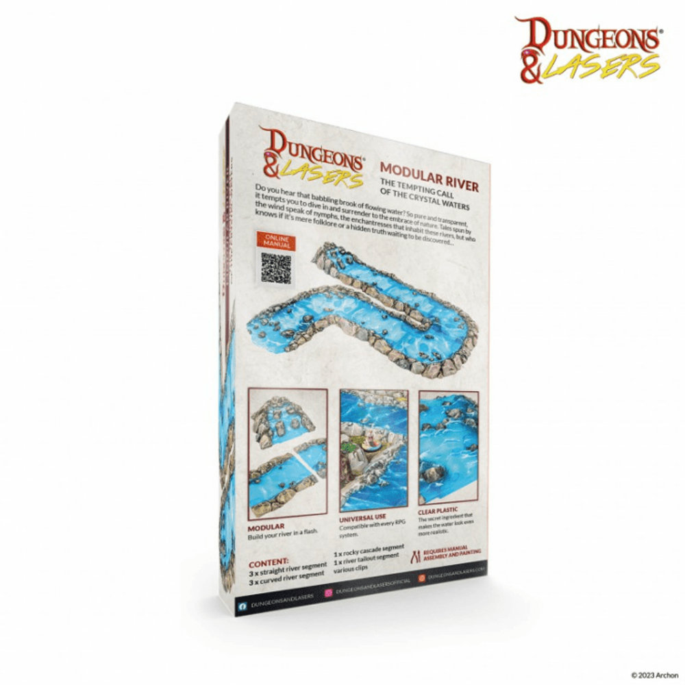 Dungeons & Lasers: Modular River (New Arrival)