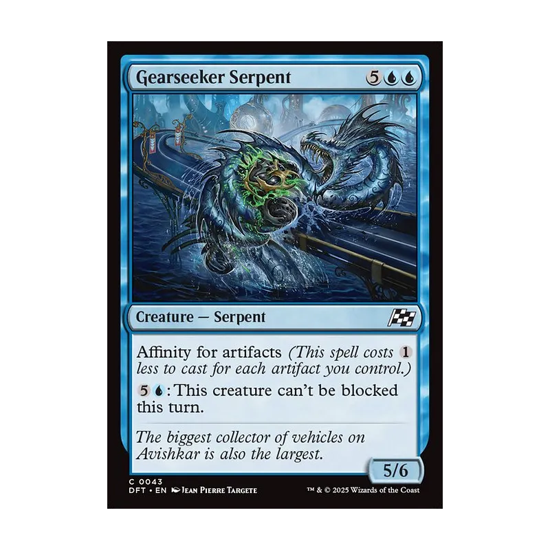 Gearseeker Serpent | Aetherdrift MTG