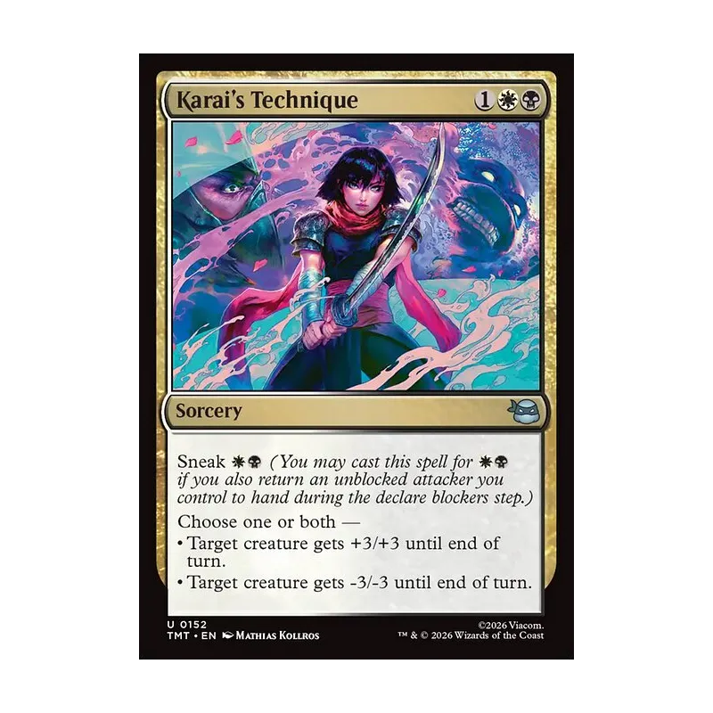 Karai's Technique - Teenage Mutant Ninja Turtles (Near Mint)