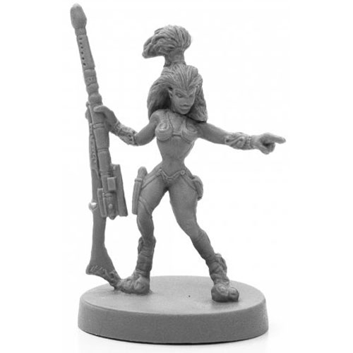 Bones Black: Andromdedan Female Hunter