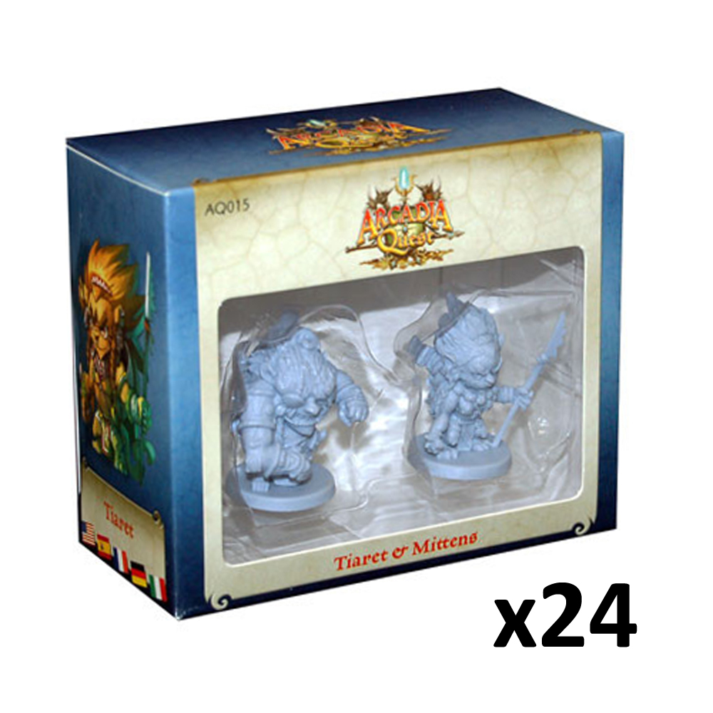 Arcadia Quest: Tiaret & Mittens Expansion CASE (24)