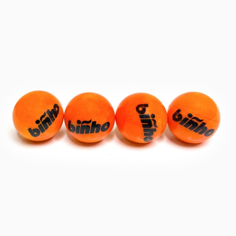 Binho Board Official Balls: Blood Orange (4) (Preorder)