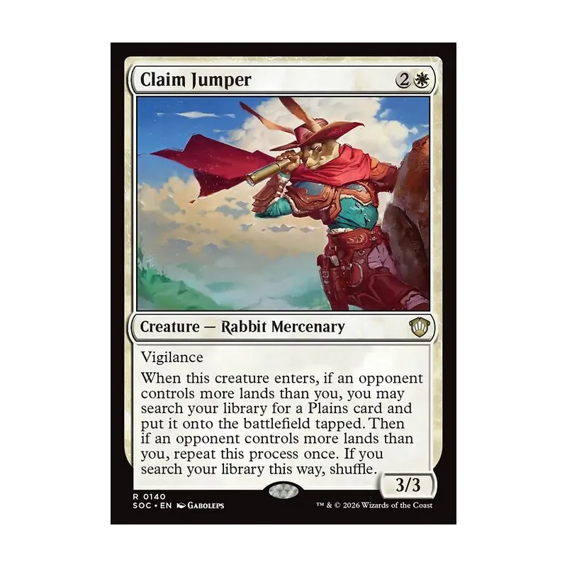Claim Jumper - Secrets of Strixhaven Commander (Near Mint)