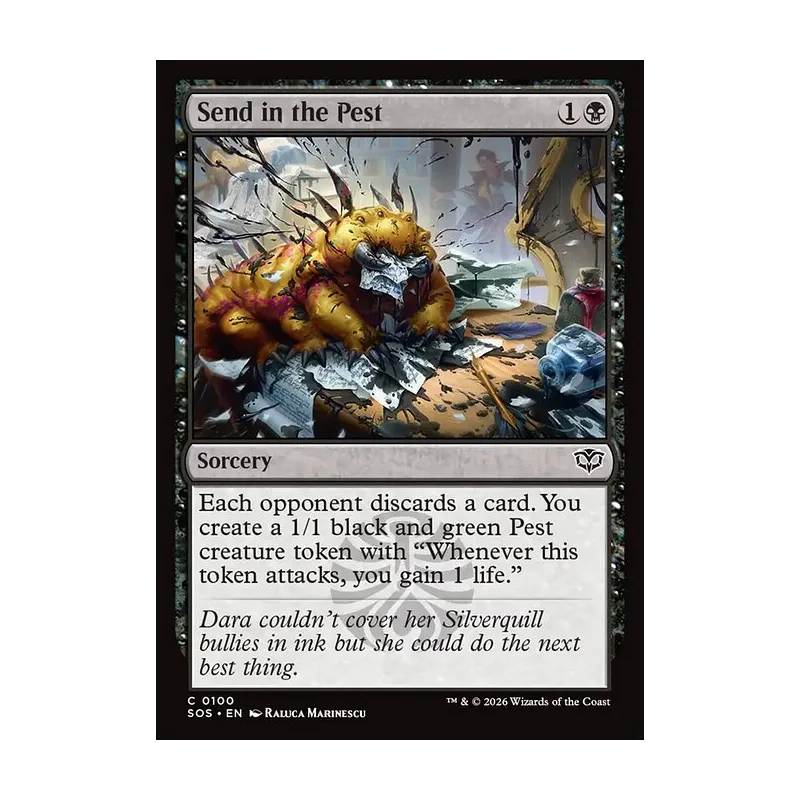 Send in the Pest - Secrets of Strixhaven (Near Mint)