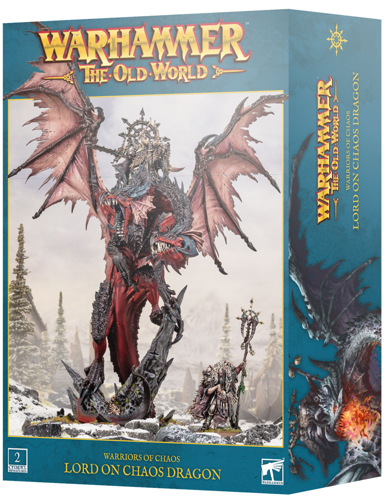 Warhammer The Old World: Warriors of Chaos - Lord on Chaos Dragon (Preorder)