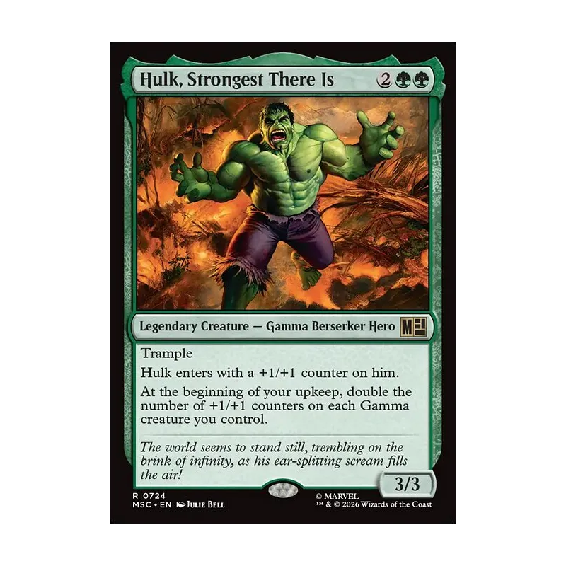Hulk, Strongest There Is | Marvel Super Heroes MTG