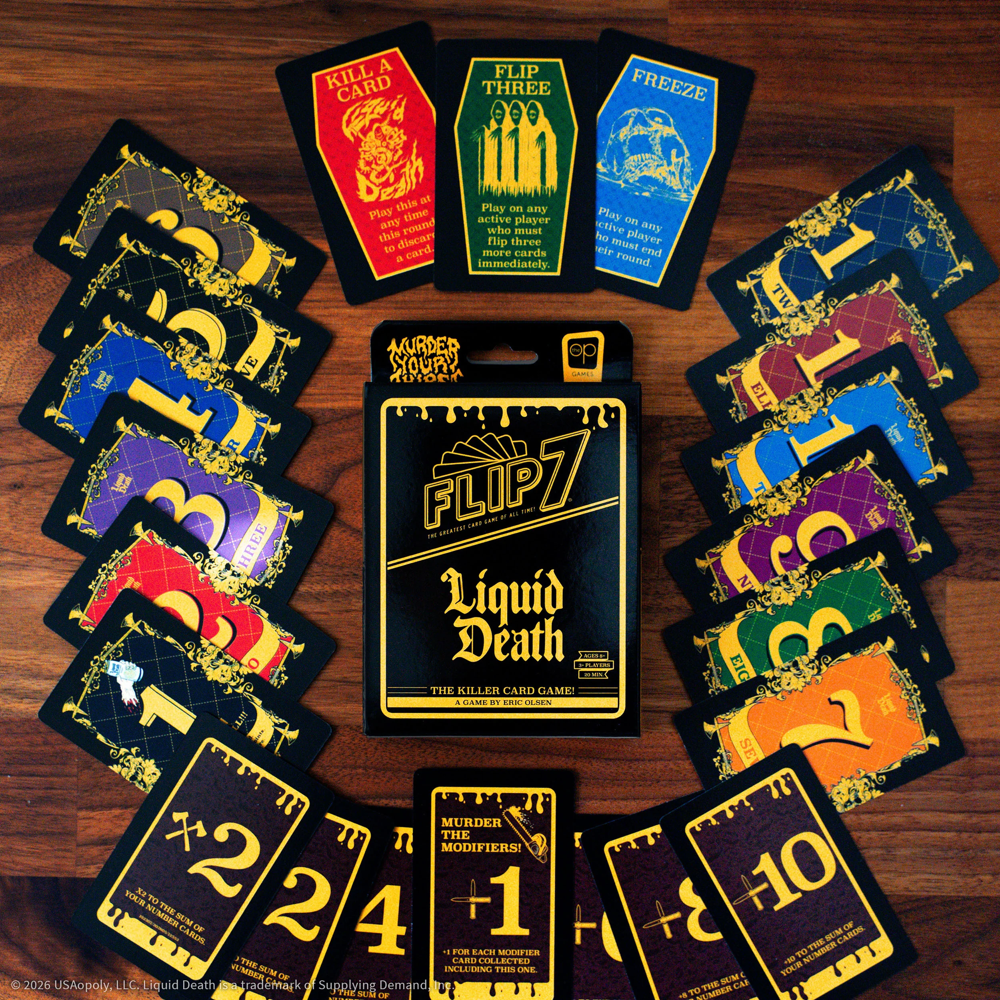 Flip 7 Liquid Death (New Arrival)