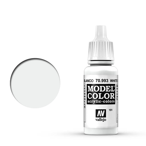 Vallejo Model Color Paint: White Grey