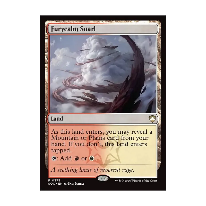 Furycalm Snarl - Secrets of Strixhaven Commander (Near Mint)