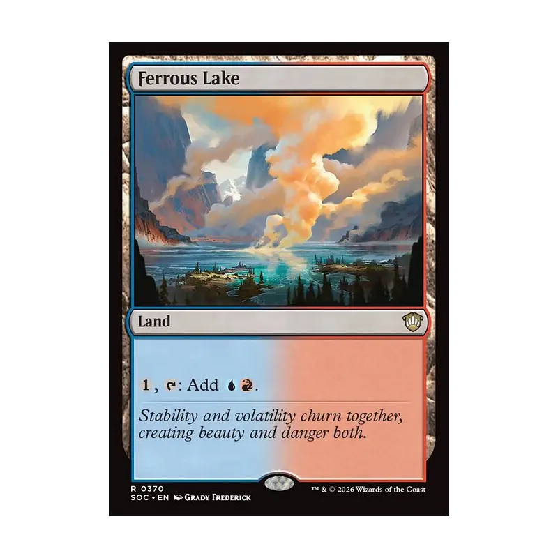 Ferrous Lake - Secrets of Strixhaven Commander (Near Mint)