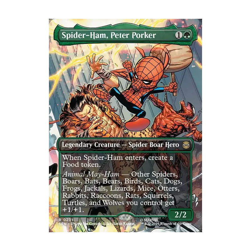 Spider-Ham, Peter Porker (Borderless) - Marvel's Spider-Man (Near Mint)