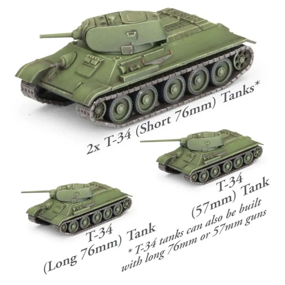 Flames of War WW2: Soviet Starter Force - Barbarossa T-26 Tank Company (Preorder)
